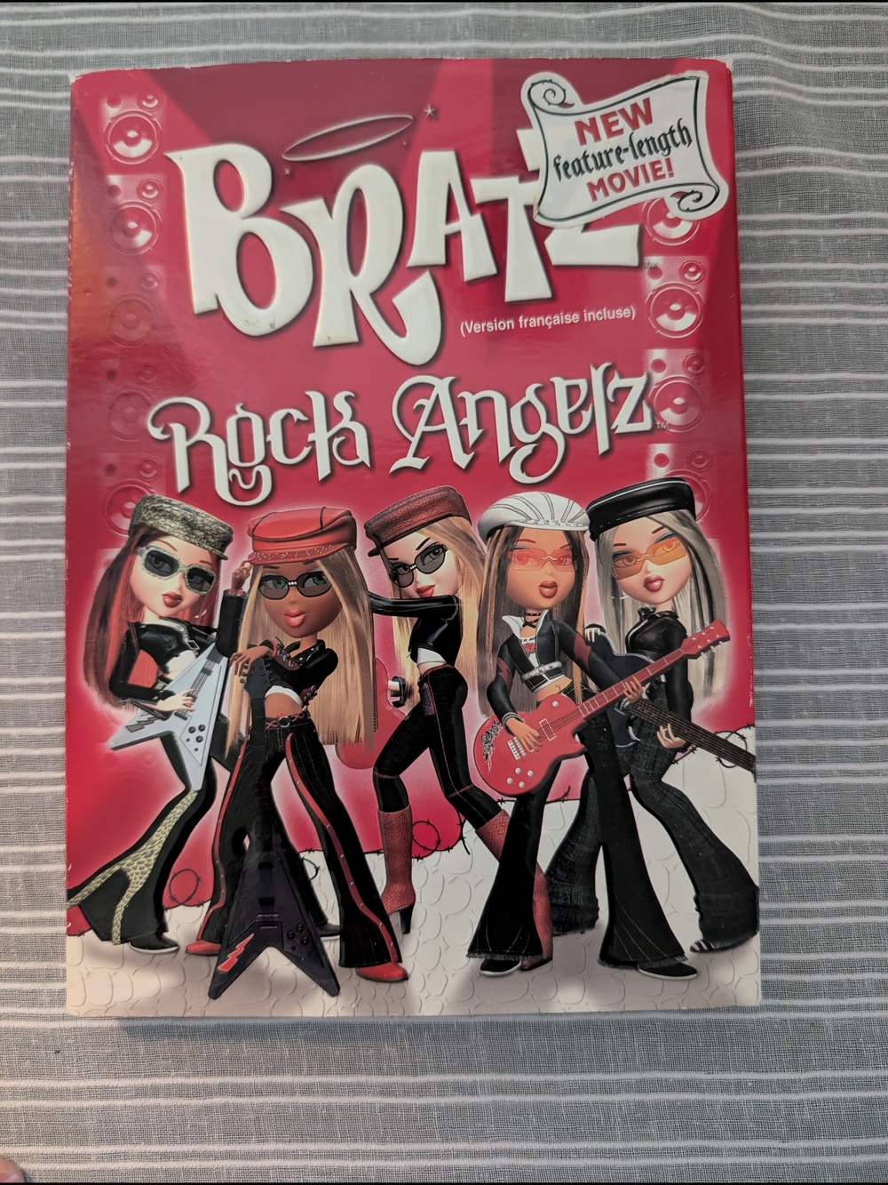 Bratz: Rock Angelz DVD w/ French Version - Rare 2000s Collectible